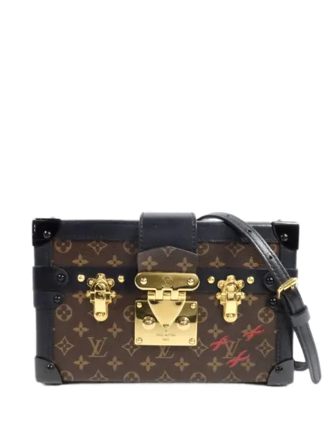 Louis Vuitton Pre-Owned Petite Malle monogram shoulder bag