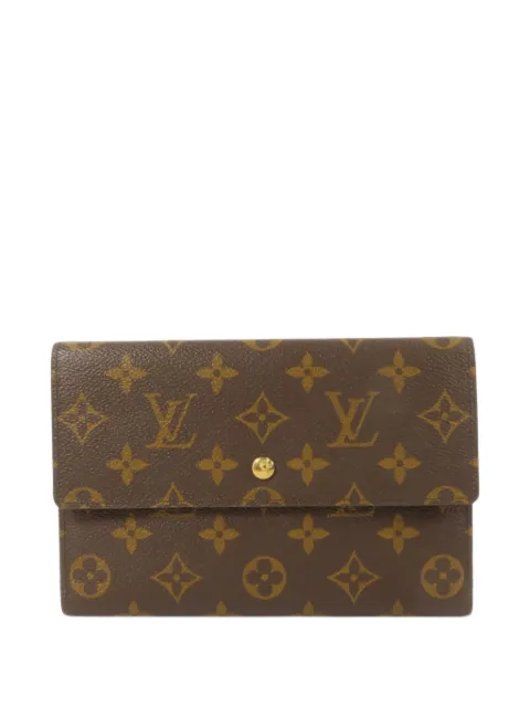Louis Vuitton Pre-Owned portefeuille à plaque logo