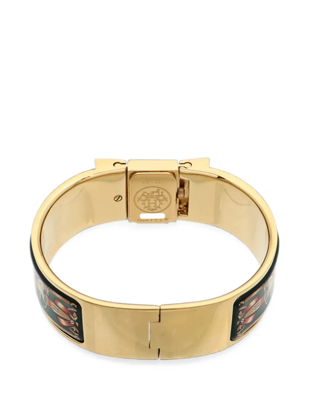 Hermès Pre-owned 2001 Loquet 30mm Watch in Gold, view 5