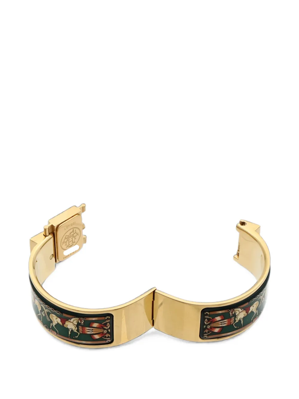 Hermès Pre-owned 2001 Loquet 30mm Watch in Gold, view 4