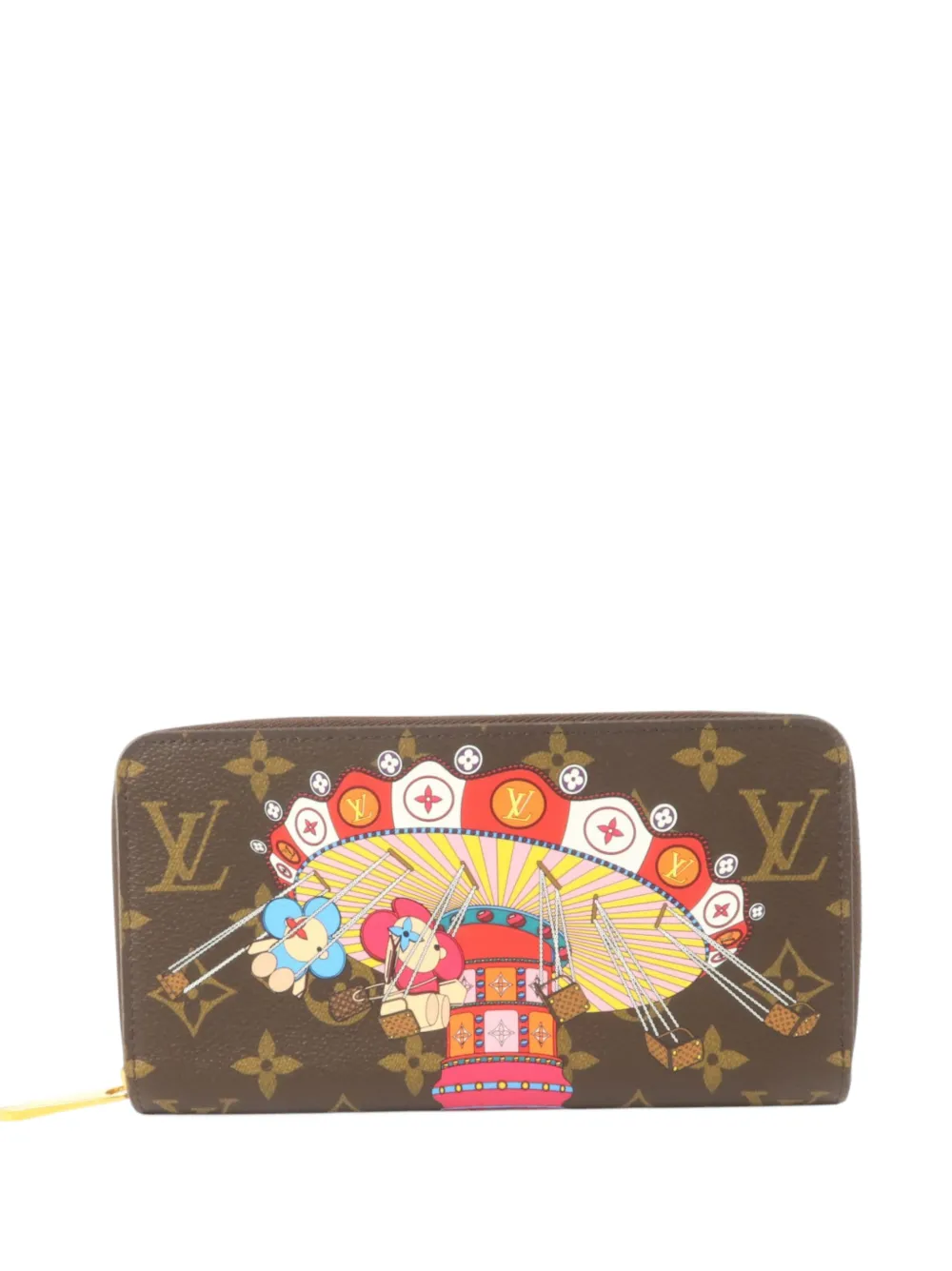 Louis Vuitton Pre-Owned portefeuille Vivienne Zippy - Marron