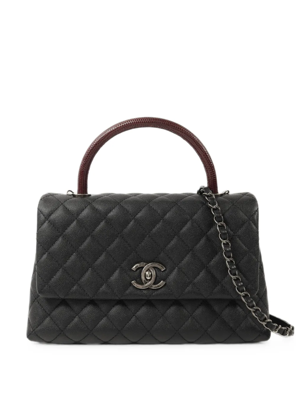 CHANEL Pre-Owned medium Coco Handle shoulder bag - Nero