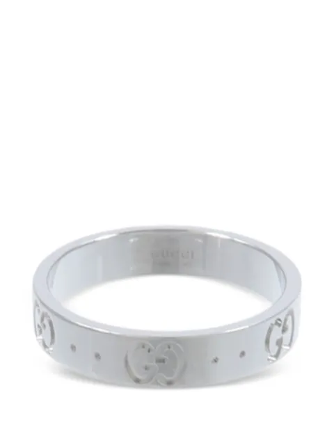 Gucci Pre-Owned anillo Icon GG