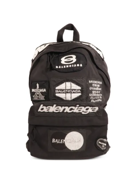 Balenciaga Pre-Owned Explorer logo-patch backpack
