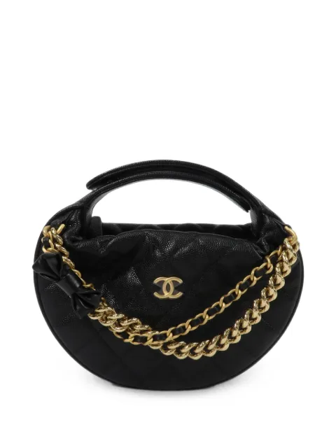 CHANEL Pre-Owned CC Hobo Pouch quilted tote bag