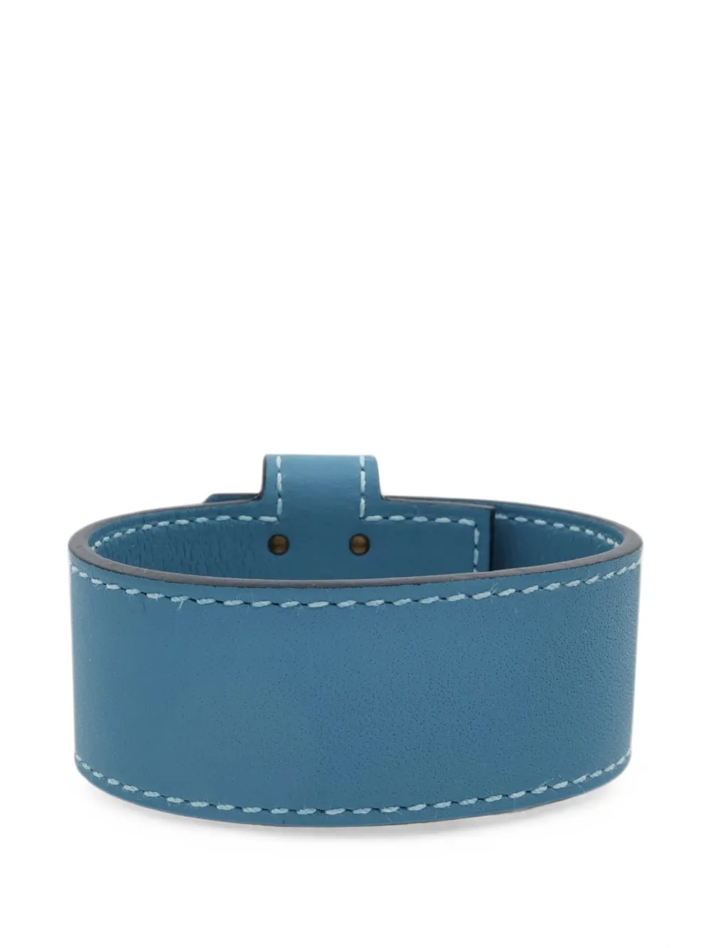 Hermès Pre-Owned Kelly Twist leather bracelet - Blu