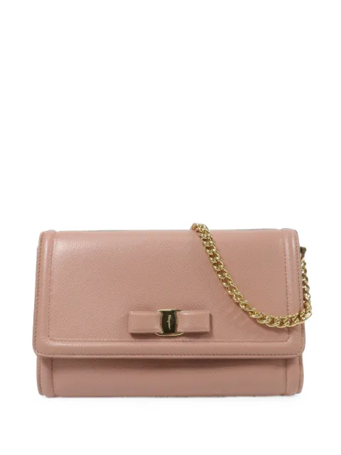 Ferragamo Pre-Owned Vara bow messenger bag