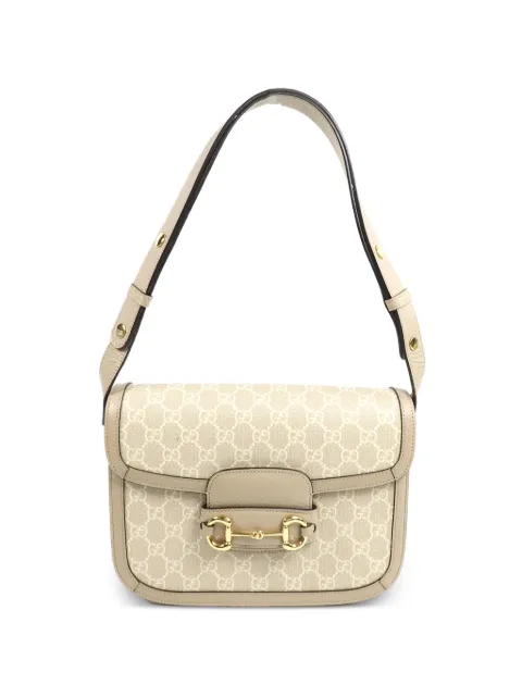Gucci Pre-Owned medium Horsebit 1955 GG Supreme shoulder bag
