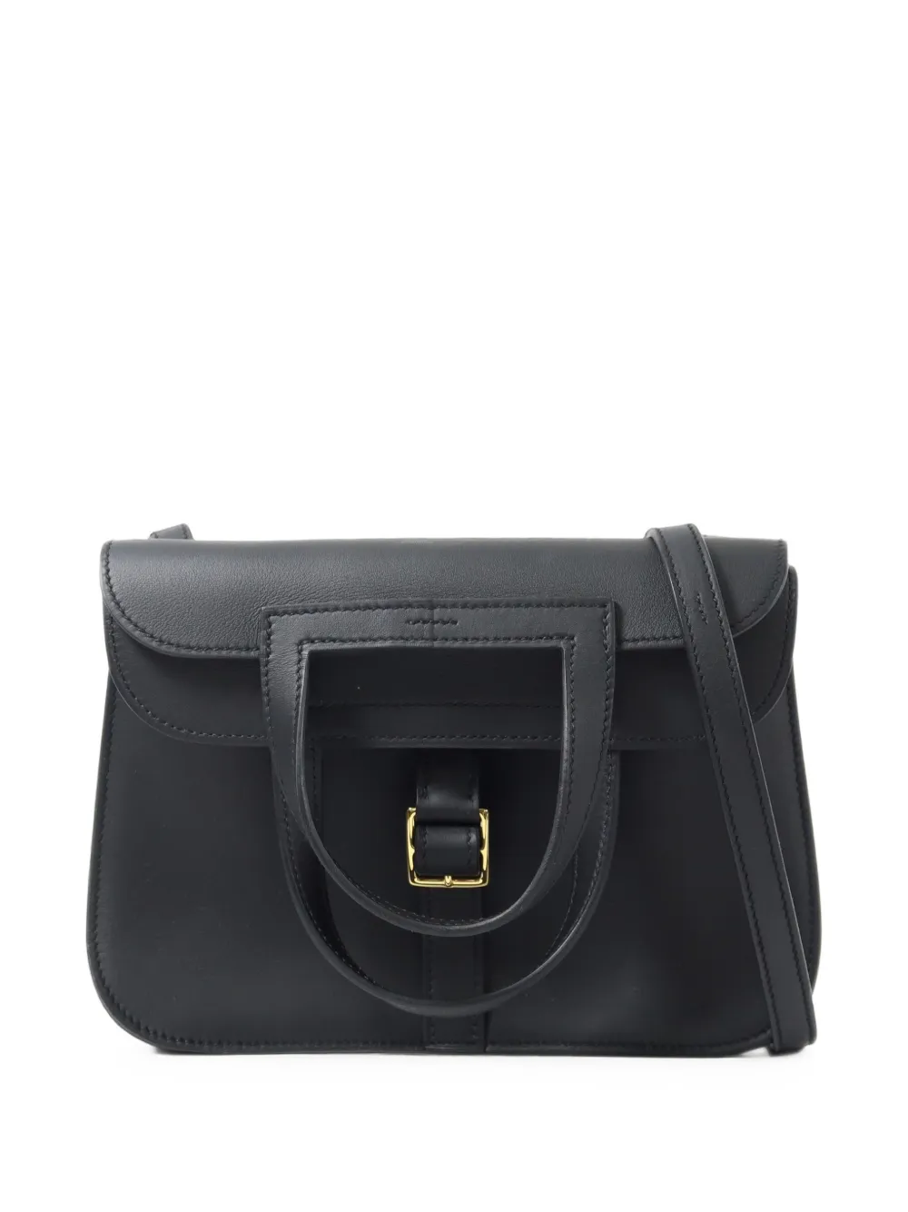 Hermès Pre-Owned Mini Halzan hand bag - Nero