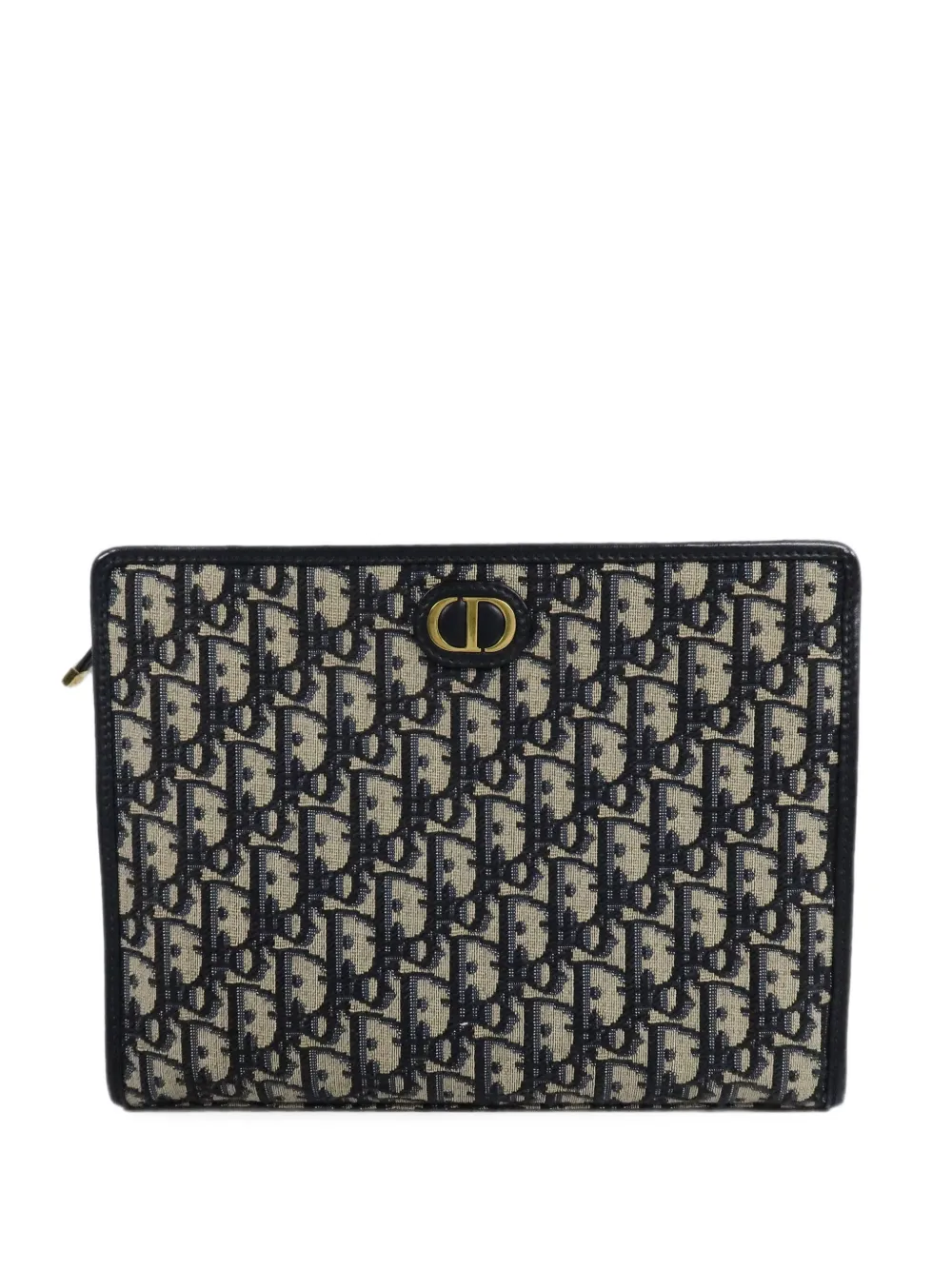 Christian Dior Pre-Owned 30 Montaigne Oblique Aktentasche - Blau