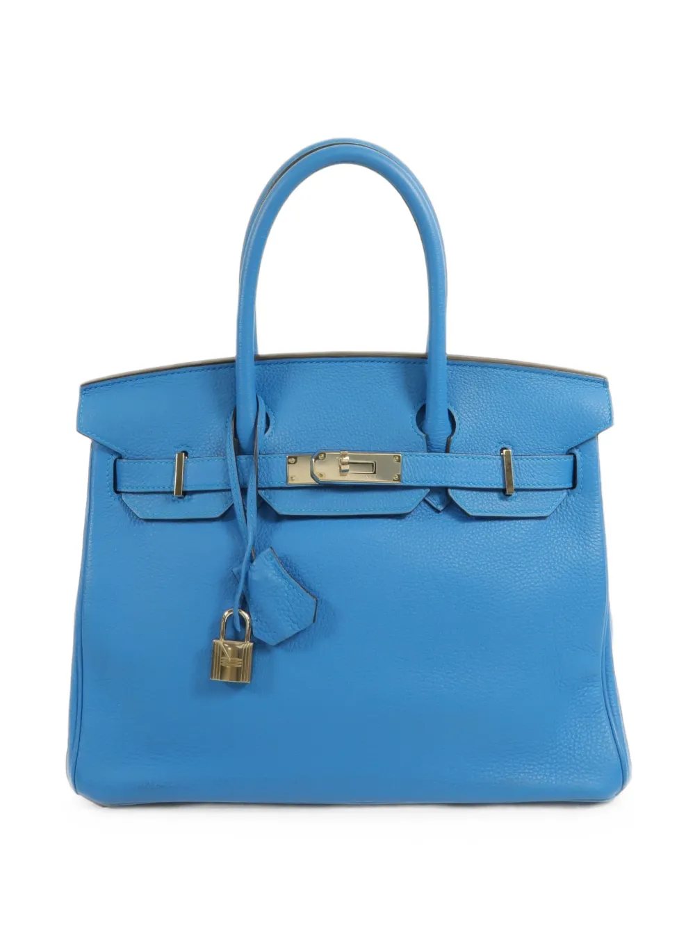 Hermès Pre-Owned 30 Birkin handbag - Blu