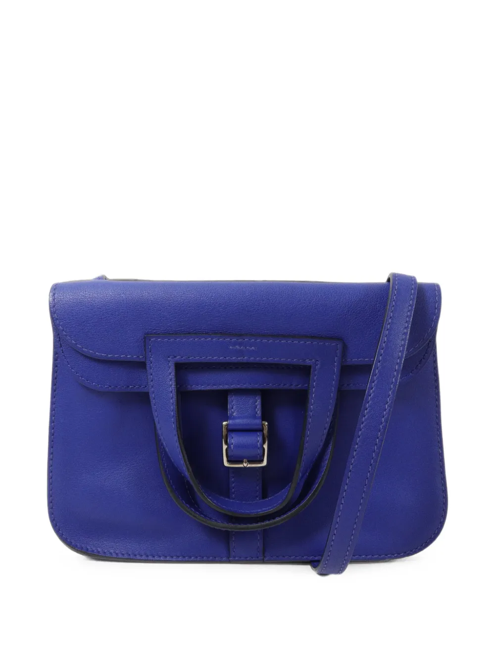 Hermès Pre-Owned Mini Halzan Schultertasche - Blau