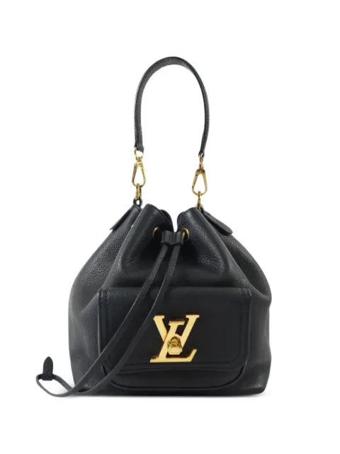 Louis Vuitton Pre-Owned 락미 버킷 레더 토트 백