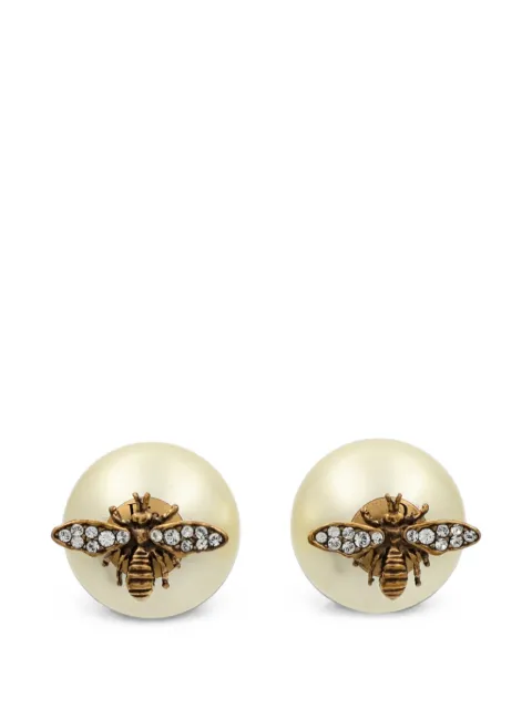 Christian Dior Pre-Owned Dior Tribales bee earrings