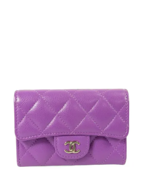 CHANEL Pre-Owned Classic quilted CC turn-lock wallet