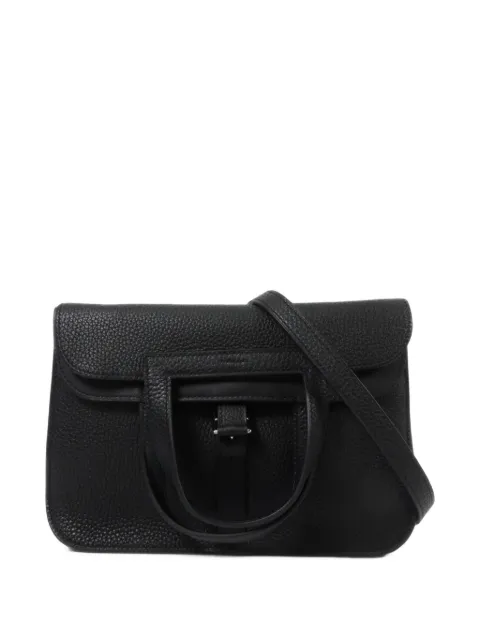Hermès Pre-Owned Halzan leather shoulder bag