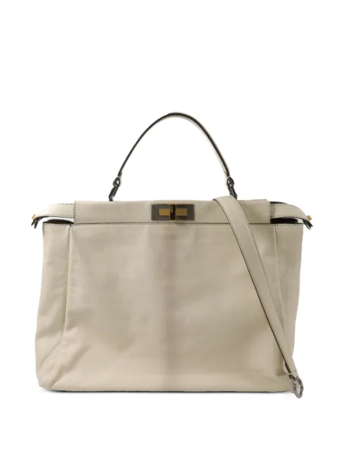Fendi Pre-Owned large Peekaboo ombre two-way handbag