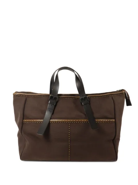 Bottega Veneta Pre-Owned Traveler canvas tote bag