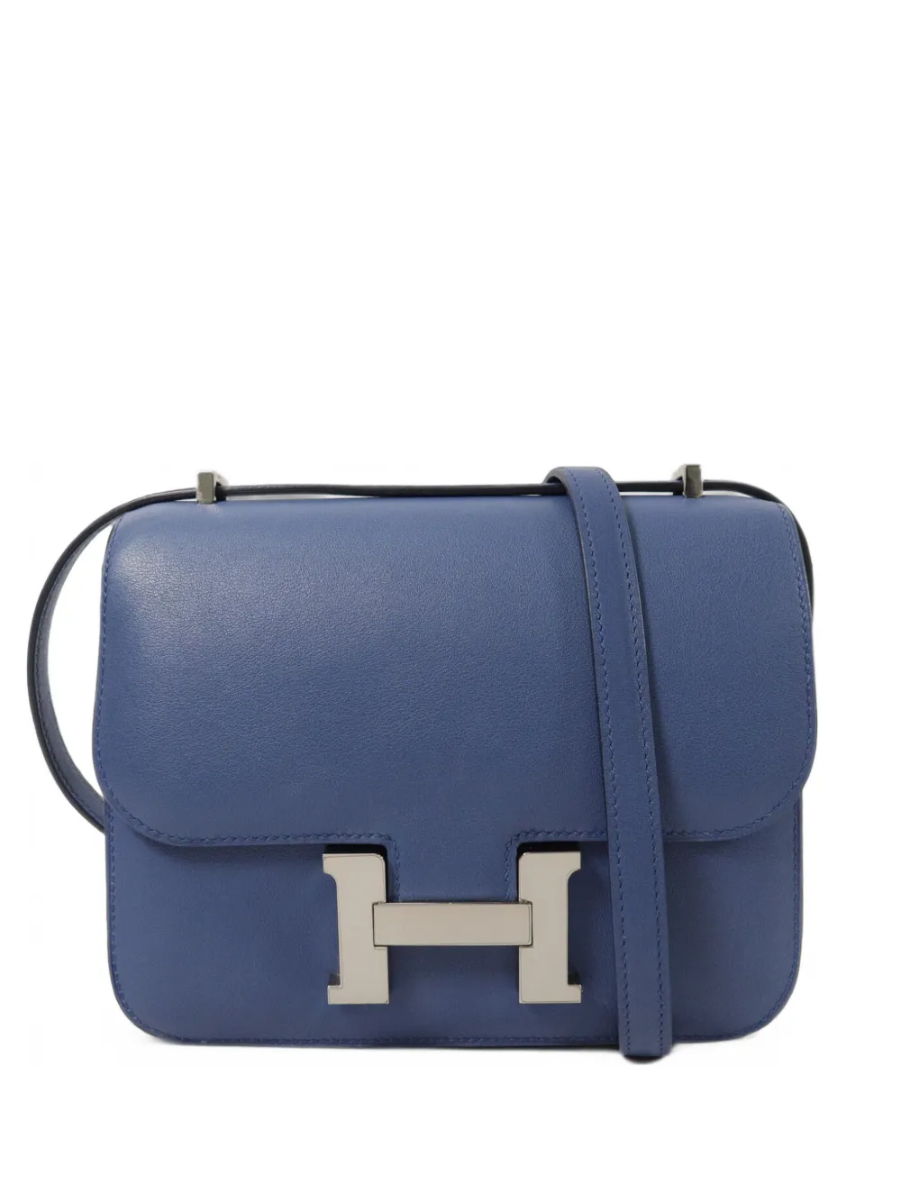 Hermès Pre-Owned mini Constance shoulder bag - Blu