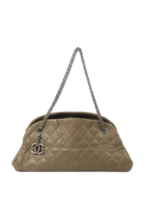 CHANEL Pre-Owned CC 绗缝搭链单肩包