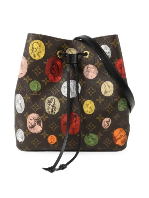 Louis Vuitton Pre-Owned x Fornasetti MM Neo Noe Monogram canvas shoulder bag