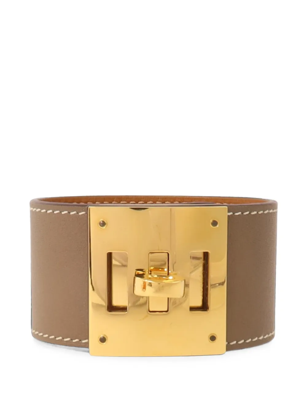 Hermès Pre-Owned 2018 Kelly Dog Lederarmband - Gold