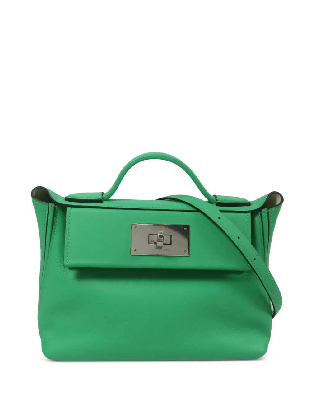 Hermès Pre-Owned 2023 24/24 leather mini bag - Verde
