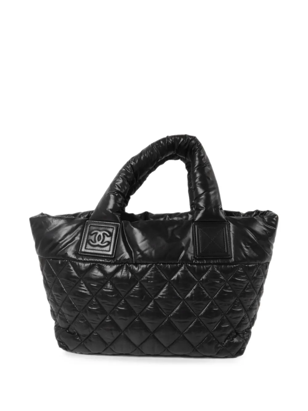 CHANEL Pre-Owned Cocoon gewatteerde shopper Zwart
