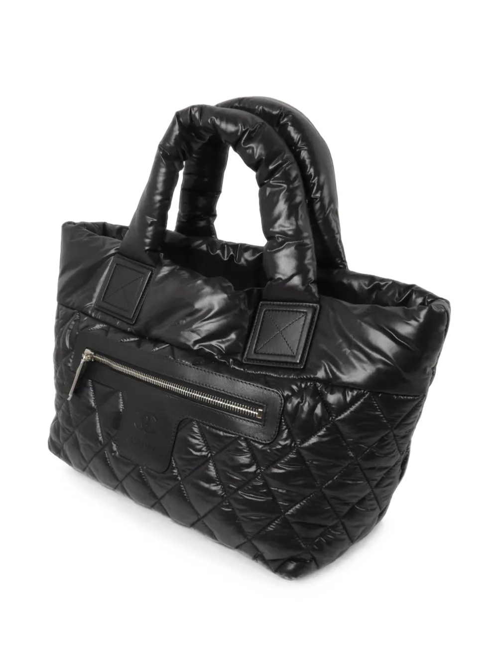 CHANEL Pre-Owned Cocoon gewatteerde shopper Zwart