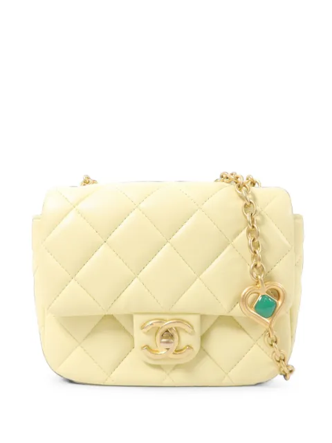 CHANEL Pre-Owned quilted CC charm-chain shoulder bag