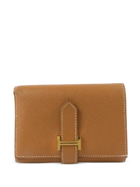 Hermès Pre-Owned 2021 Bearn Epsom tri-fold wallet