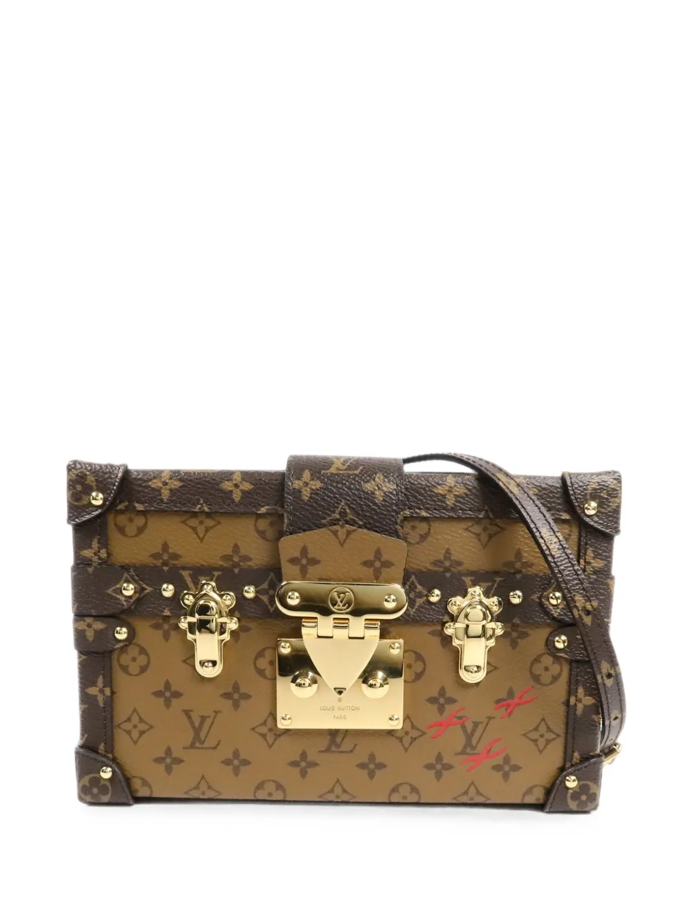 Louis Vuitton Pre-Owned Petite Malle shoulder bag - Marrone