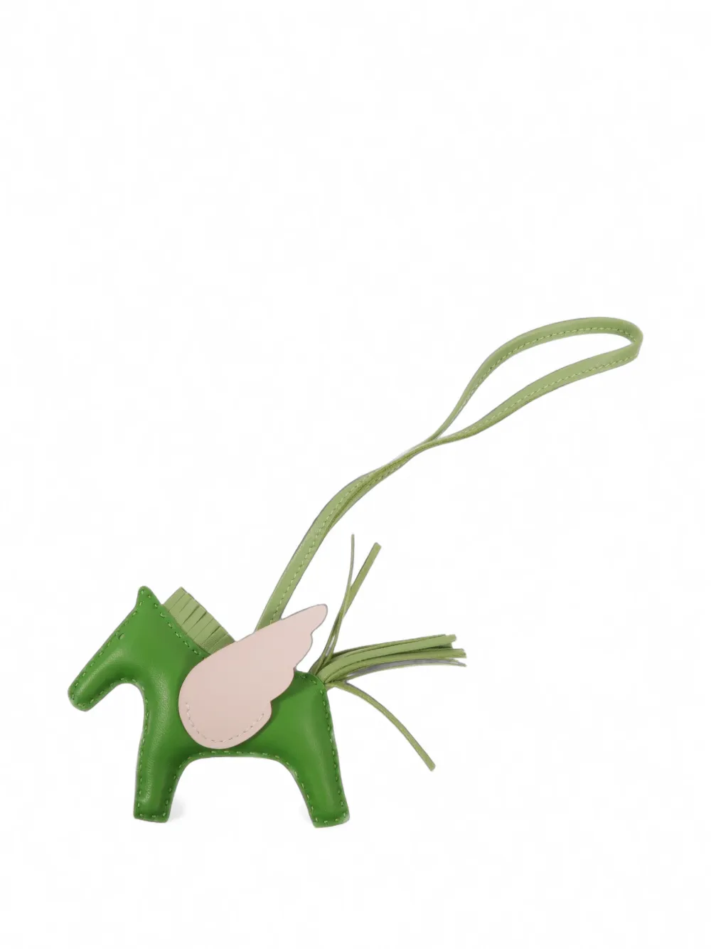 Hermès Pre-Owned 2023 PM Rodeo Pegase bag charm - Verde