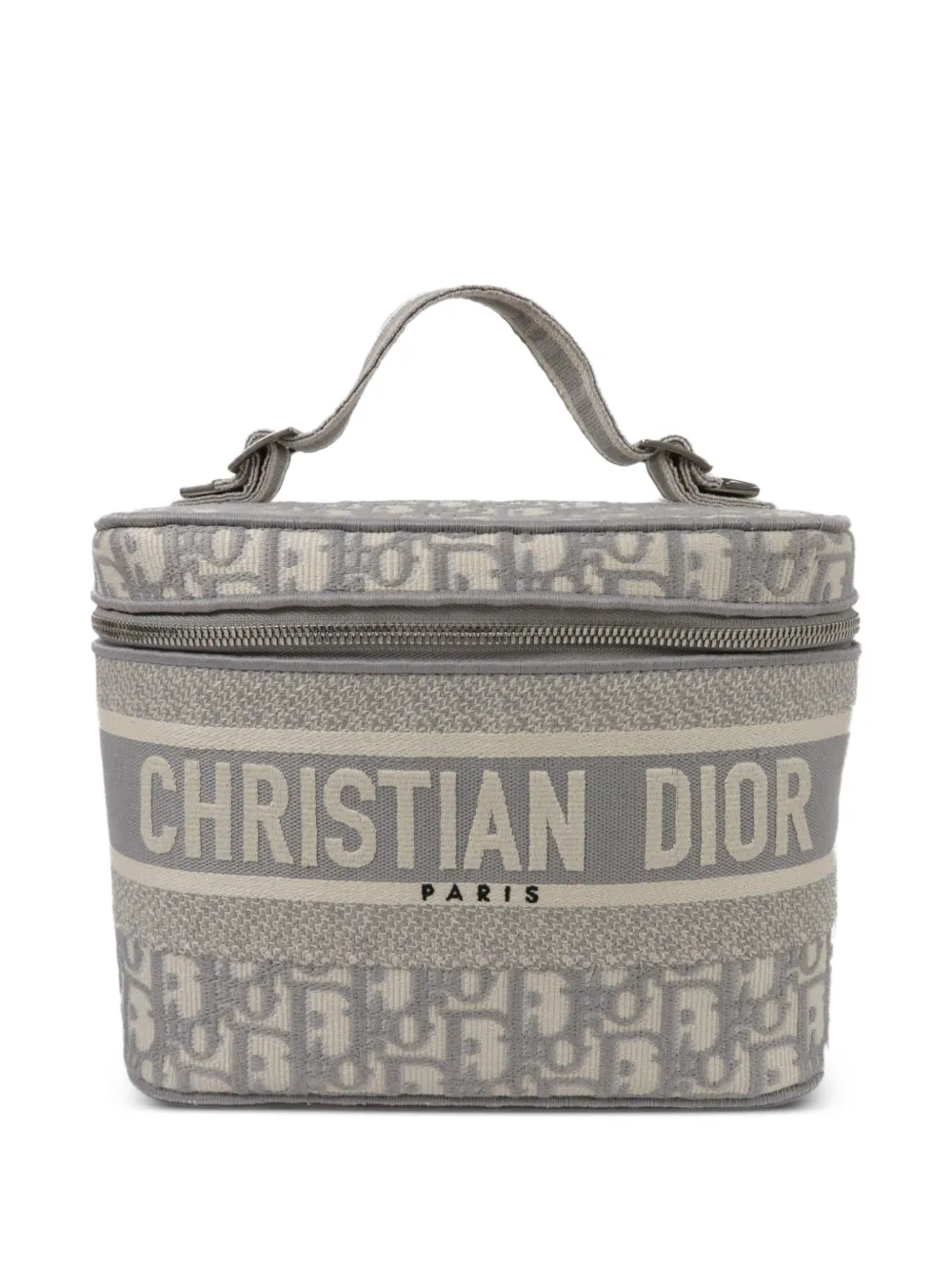 Christian Dior Pre-Owned Oblique Travel vanity case - Grey