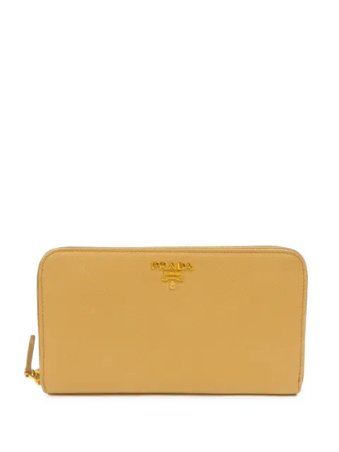 Prada Pre-Owned Saffiano leather long wallet
