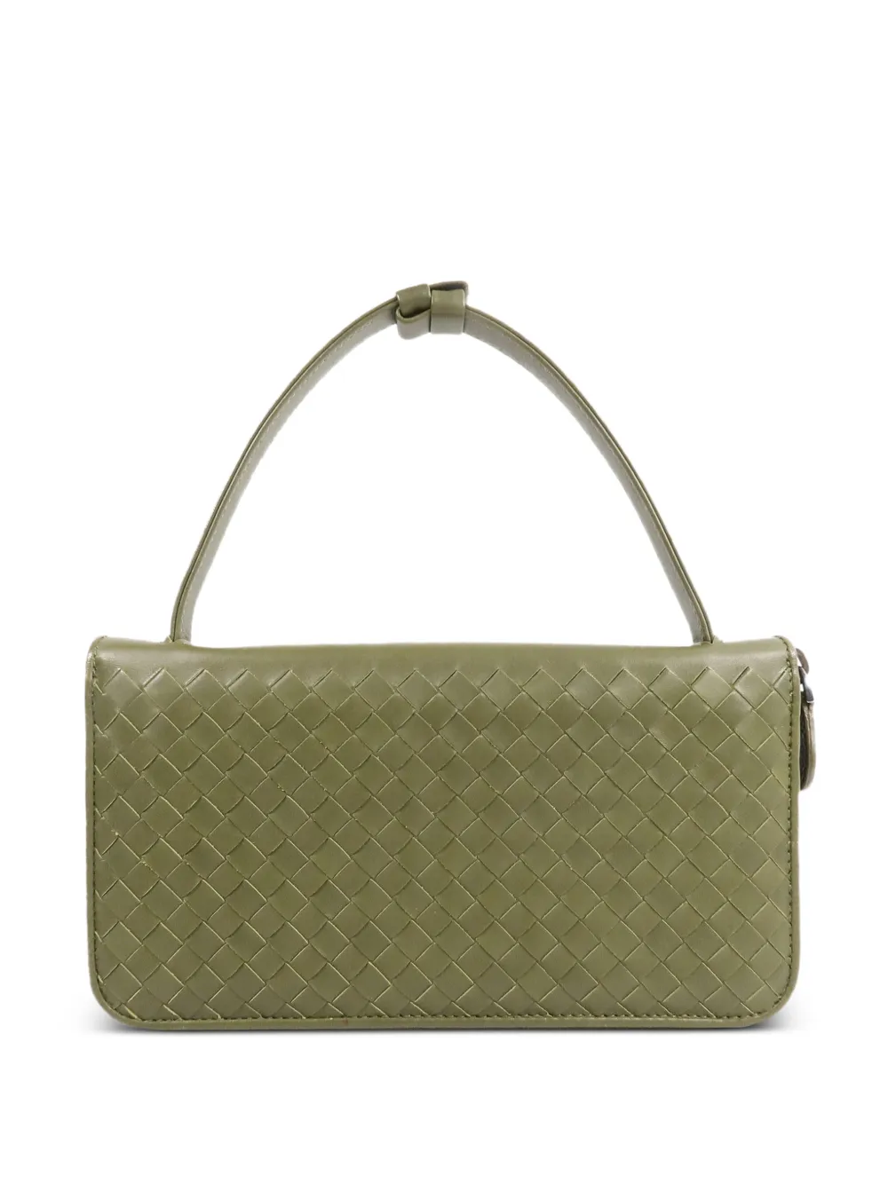 Bottega Veneta Pre-Owned Intrecciato Shopper - Grün