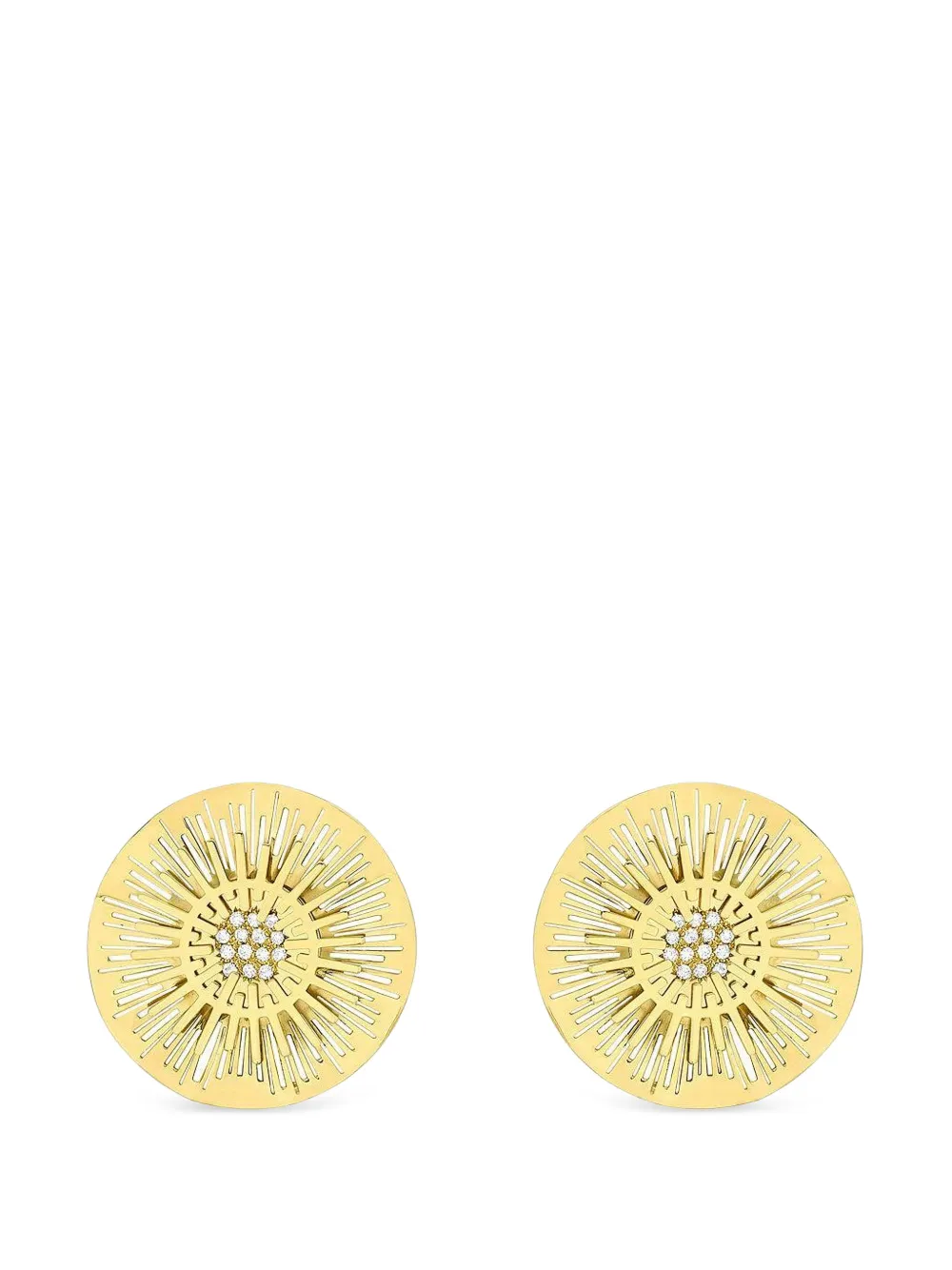 Carol Kauffmann Explosion diamond earrings