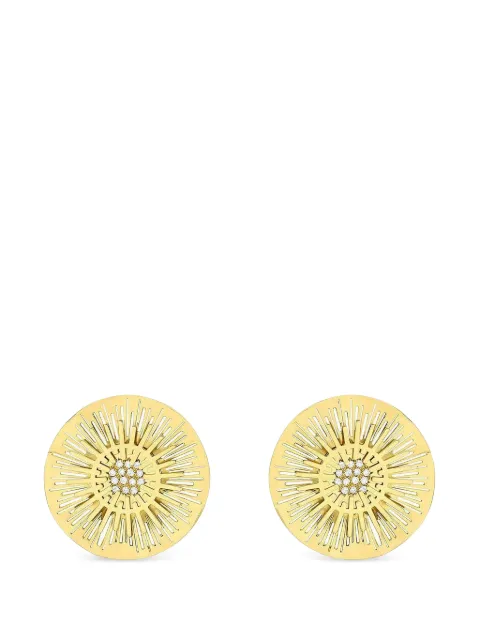 Carol Kauffmann Explosion diamond earrings