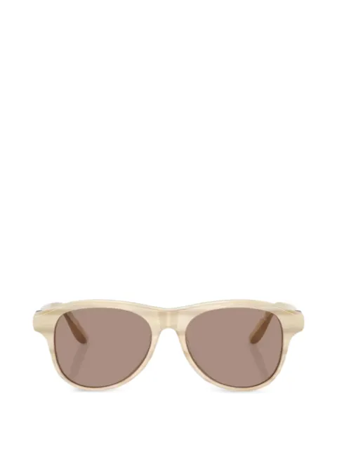 Brunello Cucinelli lentes de sol con armazón redonda