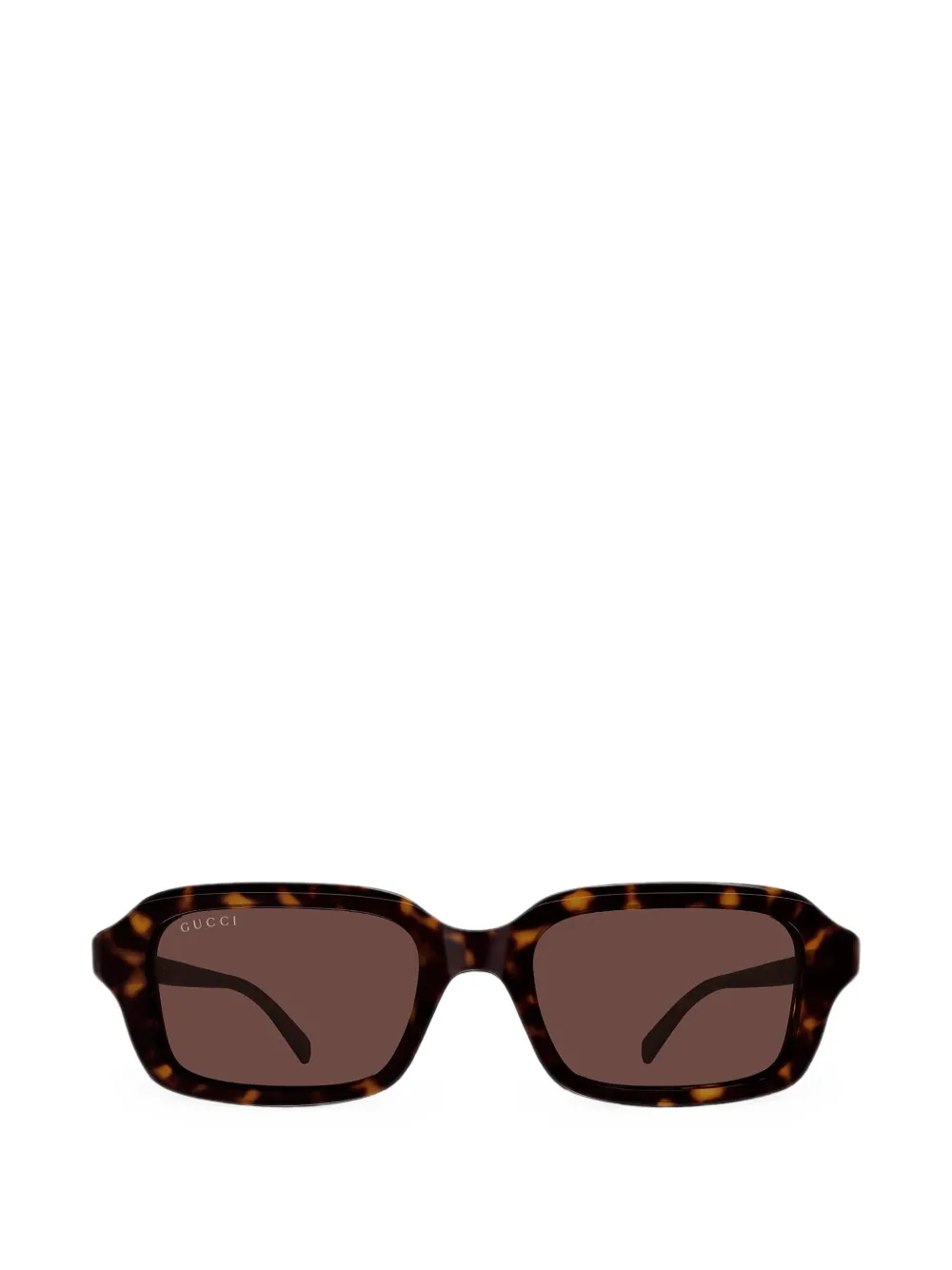 Gucci Eyewear tortoiseshell-effect logo-plaque sunglasses