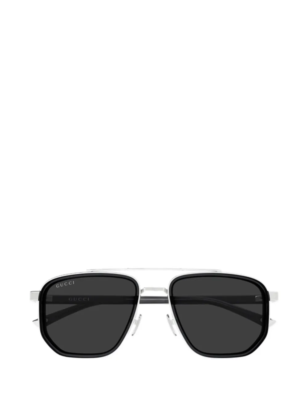 Gucci Eyewear Navigator geometric-frame tinted sunglasses