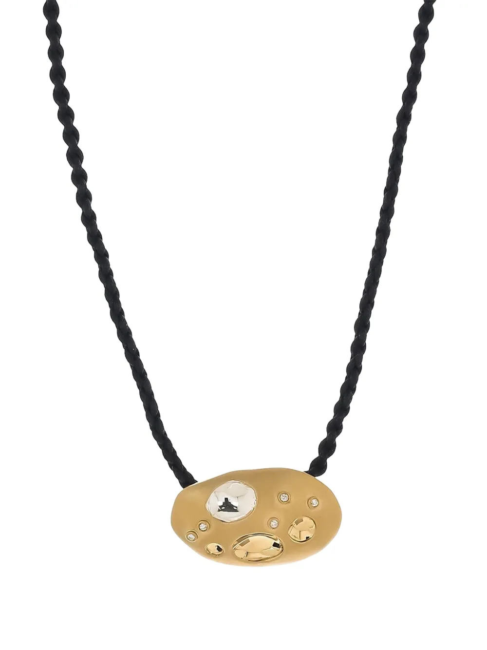 Carol Kauffmann Flinstones diamond necklace