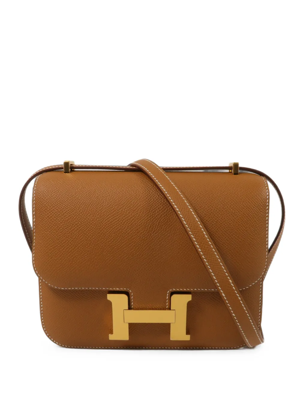 Hermès Pre-Owned mini Constance shoulder bag - Marrone