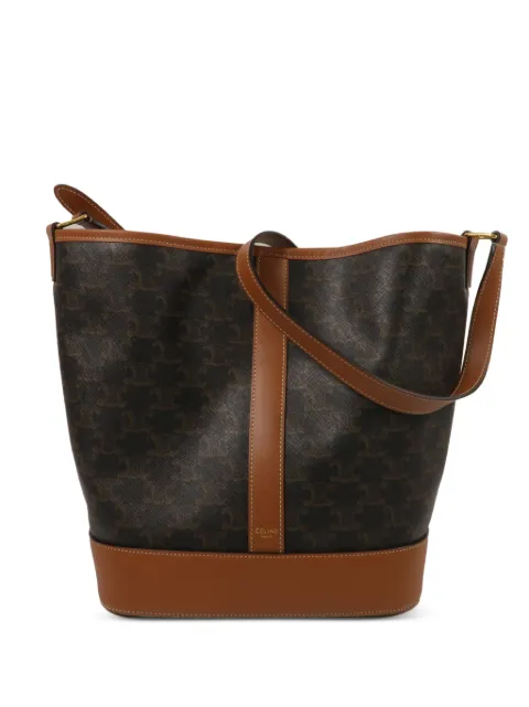 Celine Pre-Owned medium Triomphe bucket bag