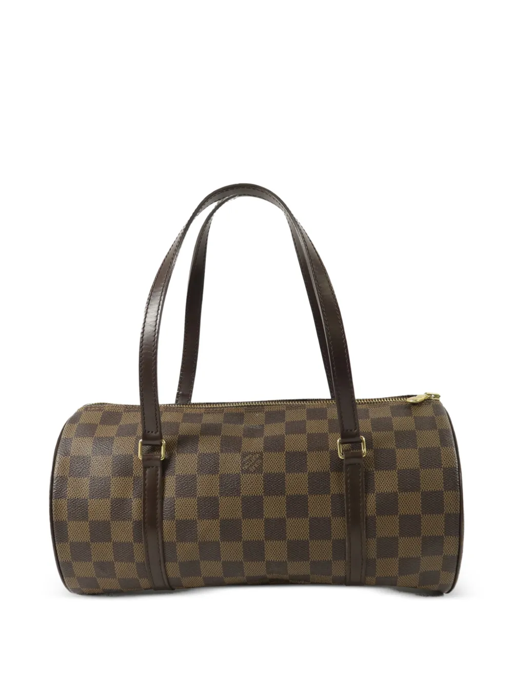 Louis Vuitton Pre-Owned GM Damier Ebene Papillon holdall bag - Brown