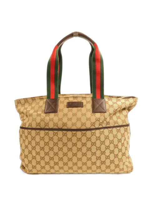 Gucci Pre-Owned GG Supreme Web tote bag