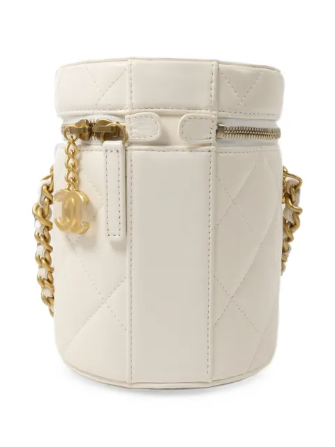 CHANEL Pre-Owned CC Vanity Case quilted shoulder bag