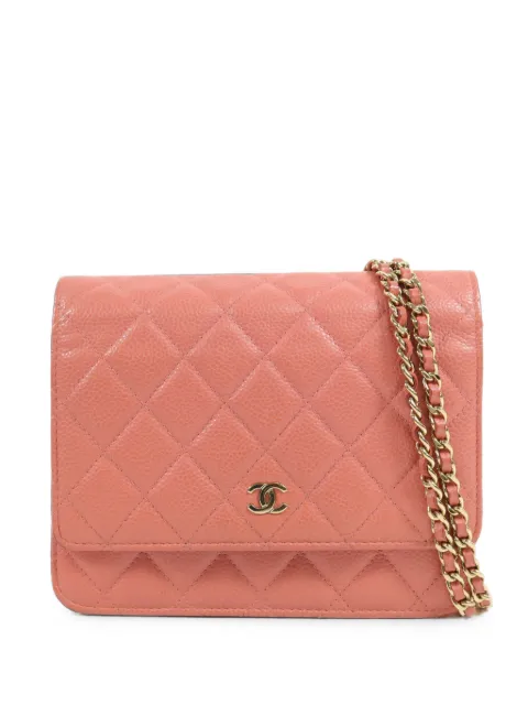 CHANEL Pre-Owned CC wallet on chain turn-lock shoulder bag