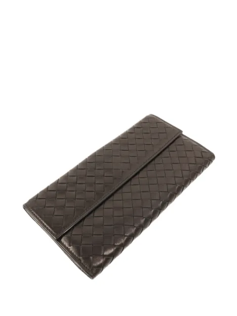 Bottega Veneta Pre-Owned Intrecciato lambskin wallet