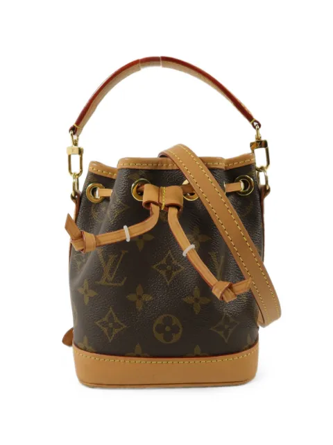 Louis Vuitton Pre-Owned nano Noeé Monogram bucket bag